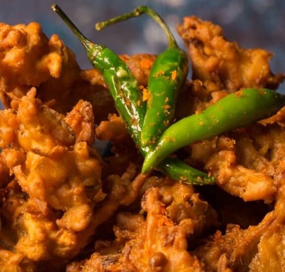 Onion bhujia